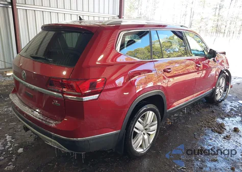 2019 Volkswagen Atlas 3.6L V6 Sel Premium из США, поврежденный, VIN 1V2NR2CA5KC556851